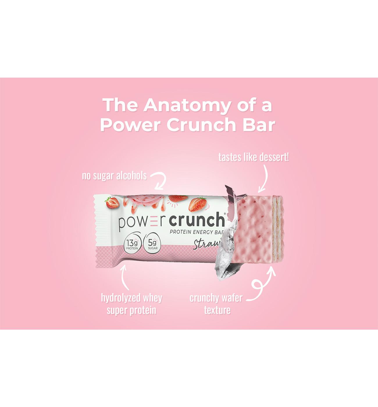 Power Crunch 13g Protein Energy Bar - Strawberry Crème; image 6 of 6