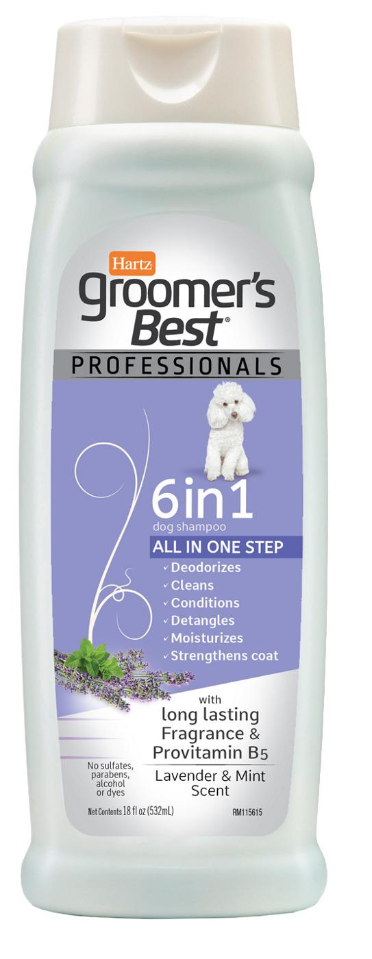 Hartz Groomer's Best 6 in 1 Dog Shampoo; image 1 of 2