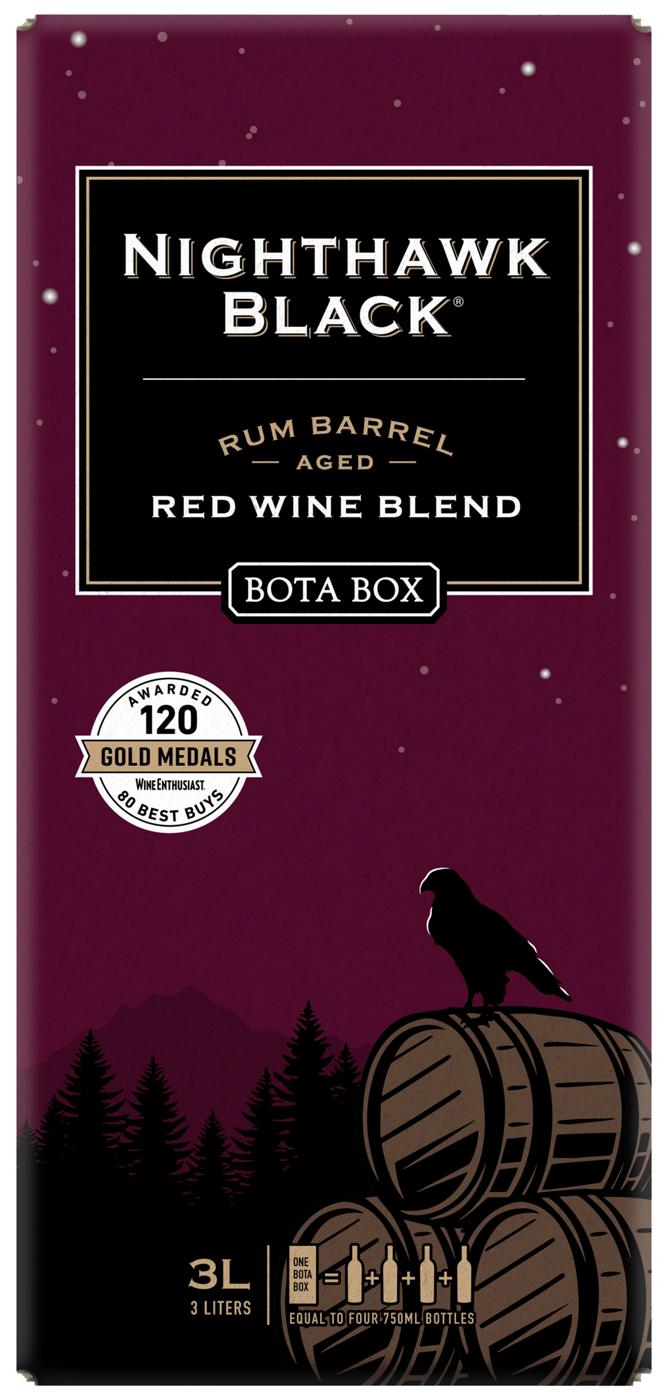 Bota Box Nighthawk Black Rum Barrel Aged Red Wine Blend Shop Wine at