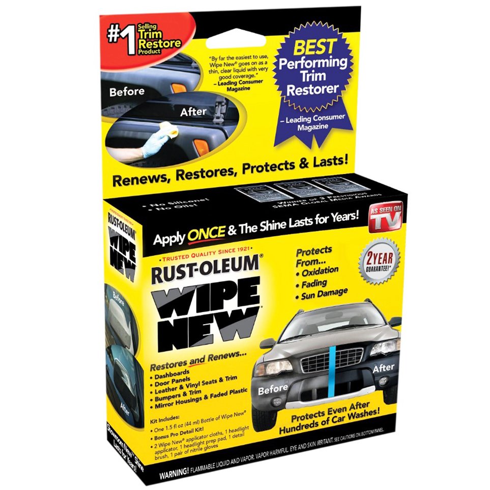 Wipe New Trim Restore Kit Shop Automotive Cleaners at HEB