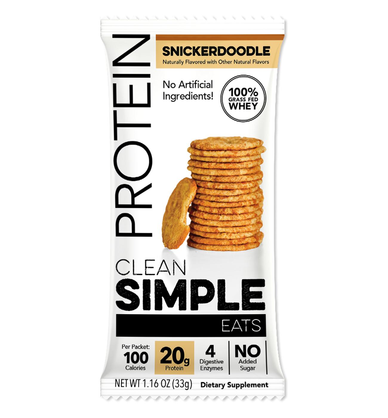 Clean Simple Eats 20g Protein Bar - Snickerdoodle; image 1 of 2