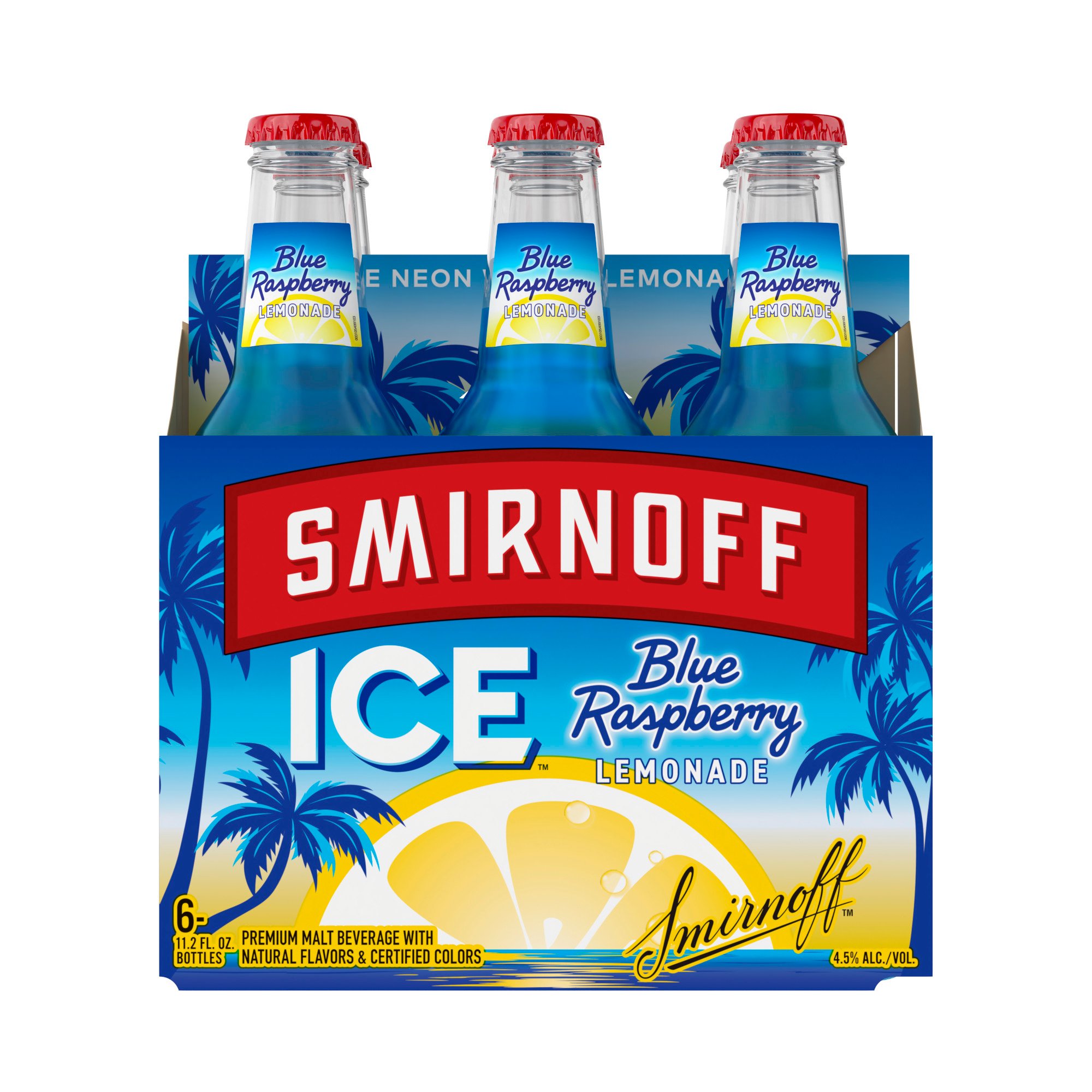 Smirnoff Ice Blue Raspberry Lemonade, 11.2 fl oz