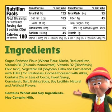 Keebler Double Stuffed E.L. Fudge Elfwich Cookies, 13.39 oz