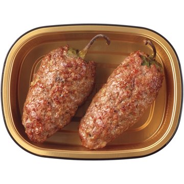 Meal Simple by H-E-B Texas Torpedo - Pork Sausage Encrusted Brisket Cream Cheese Stuffed Jalapenos, 2 ct