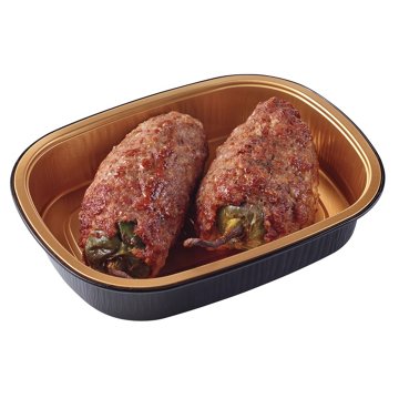 Meal Simple by H-E-B Texas Torpedo - Pork Sausage Encrusted Brisket Cream Cheese Stuffed Jalapenos, 2 ct
