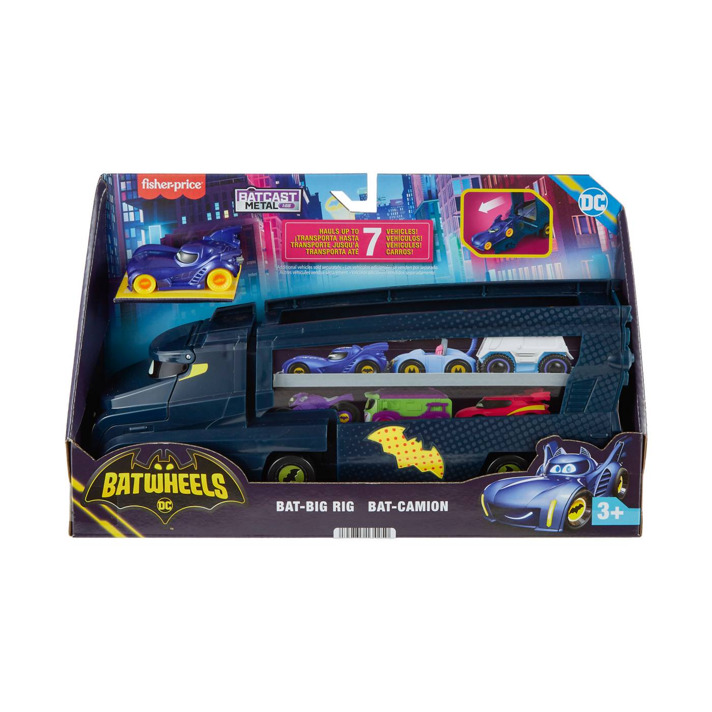 Fisher-Price DC Batwheels Bat-Big Rig; image 1 of 2