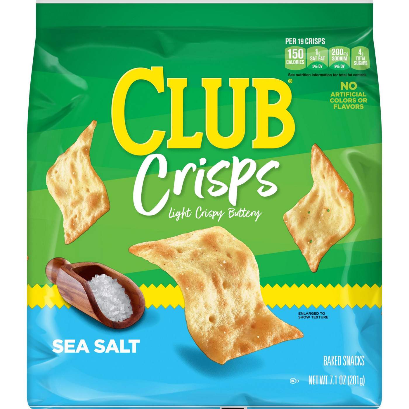 Club Sea Salt Cracker Crisps; image 1 of 5