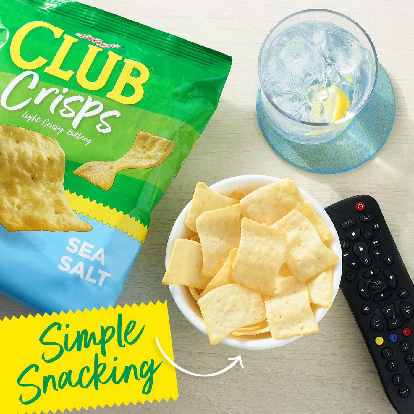 Club Sea Salt Cracker Crisps; image 2 of 5