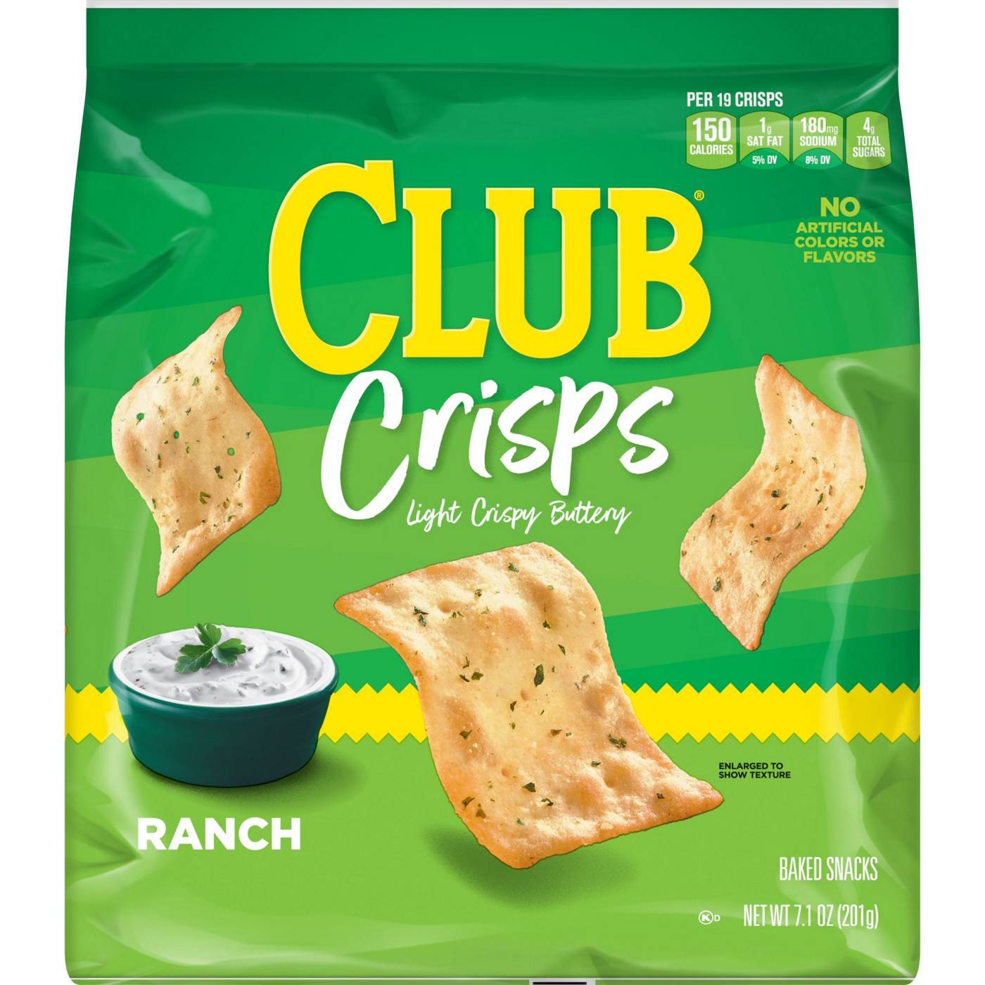 Club Ranch Cracker Crisps; image 1 of 5