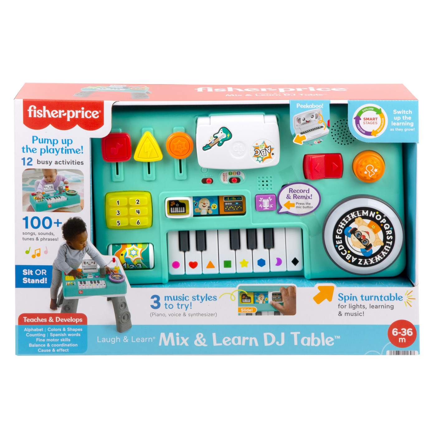 Fisher-Price Laugh 'N Learn Mix 'N Learn Music Table; image 1 of 2
