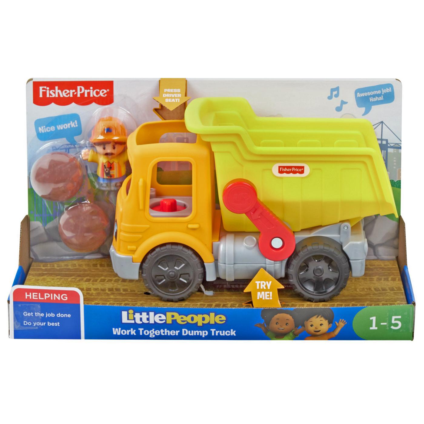 Fisher-Price Little People Dump Truck; image 1 of 2