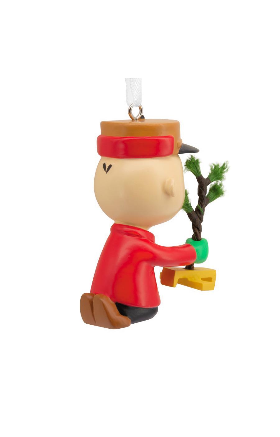 Hallmark Peanuts Charlie Brown with Tree Christmas Ornament Shop Seasonal Decor at HEB