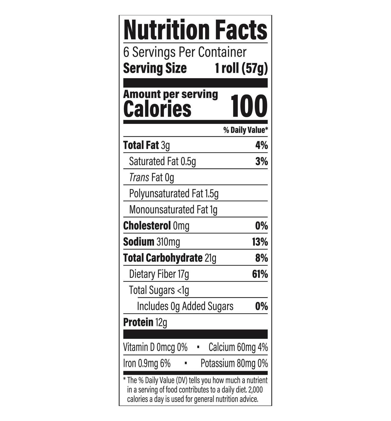 Oroweat Superior Keto Sandwich Thins; image 6 of 7