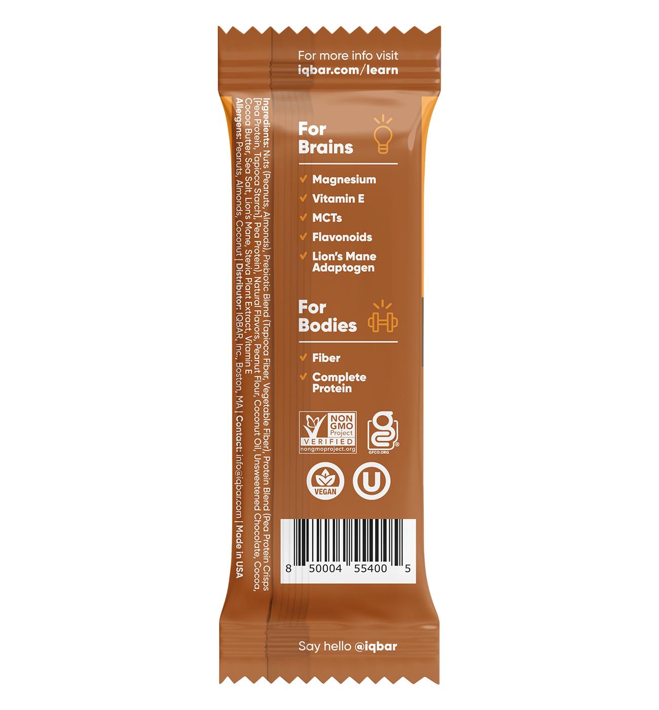 IQBar 12g Plant Protein Bar - Peanut Butter Chip; image 2 of 2