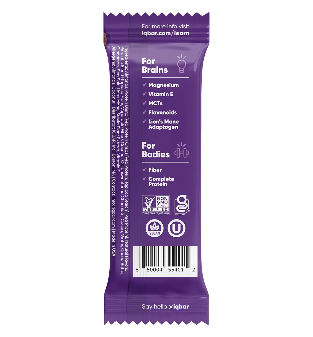 IQBar 12g Plant Protein Bar - Almond Butter Chip; image 2 of 2