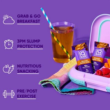 IQBar 12g Plant Protein Bar - Almond Butter Chip