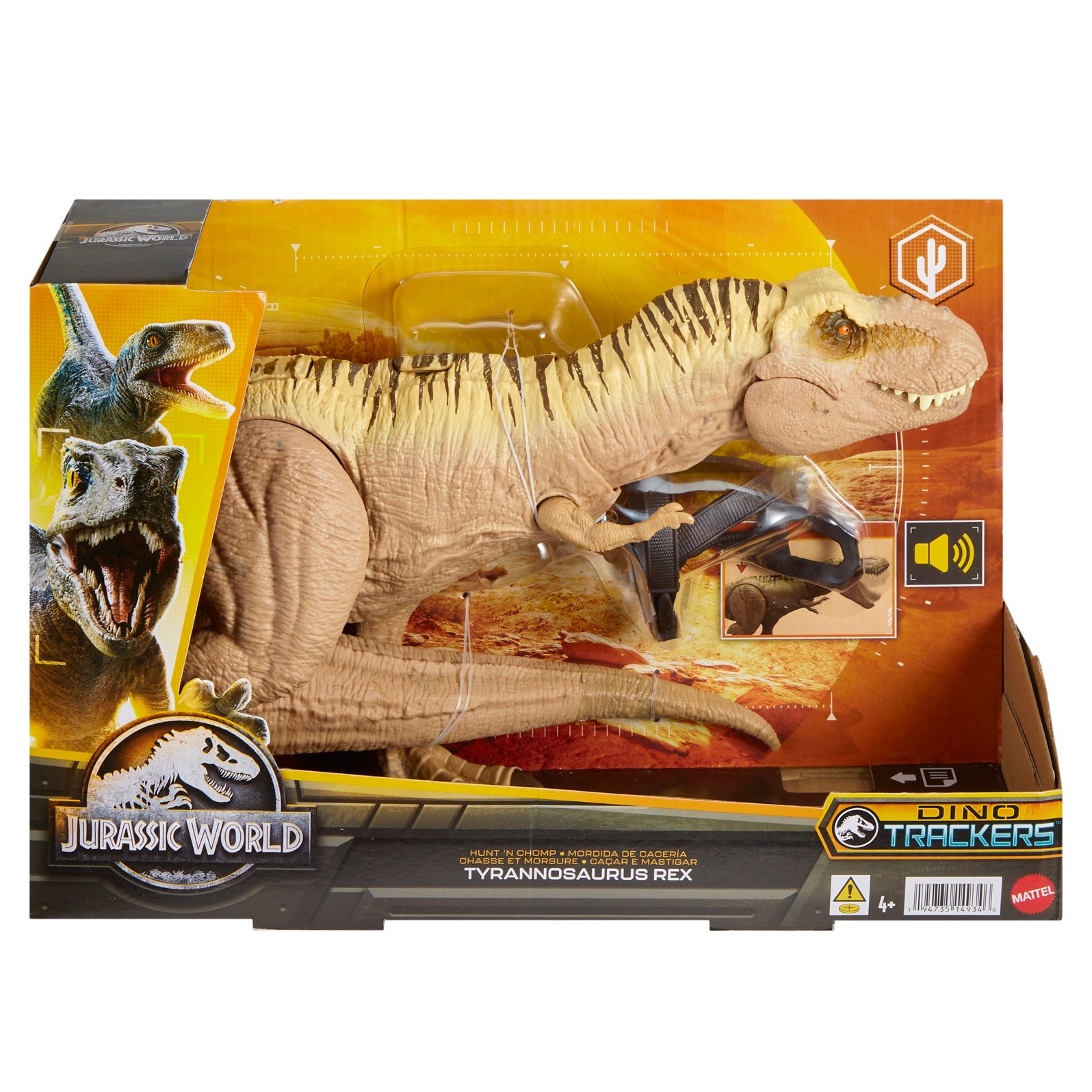 Jurassic World Dino Trackers Hunt & Chomp Tyrannosaurus Rex - Shop ...