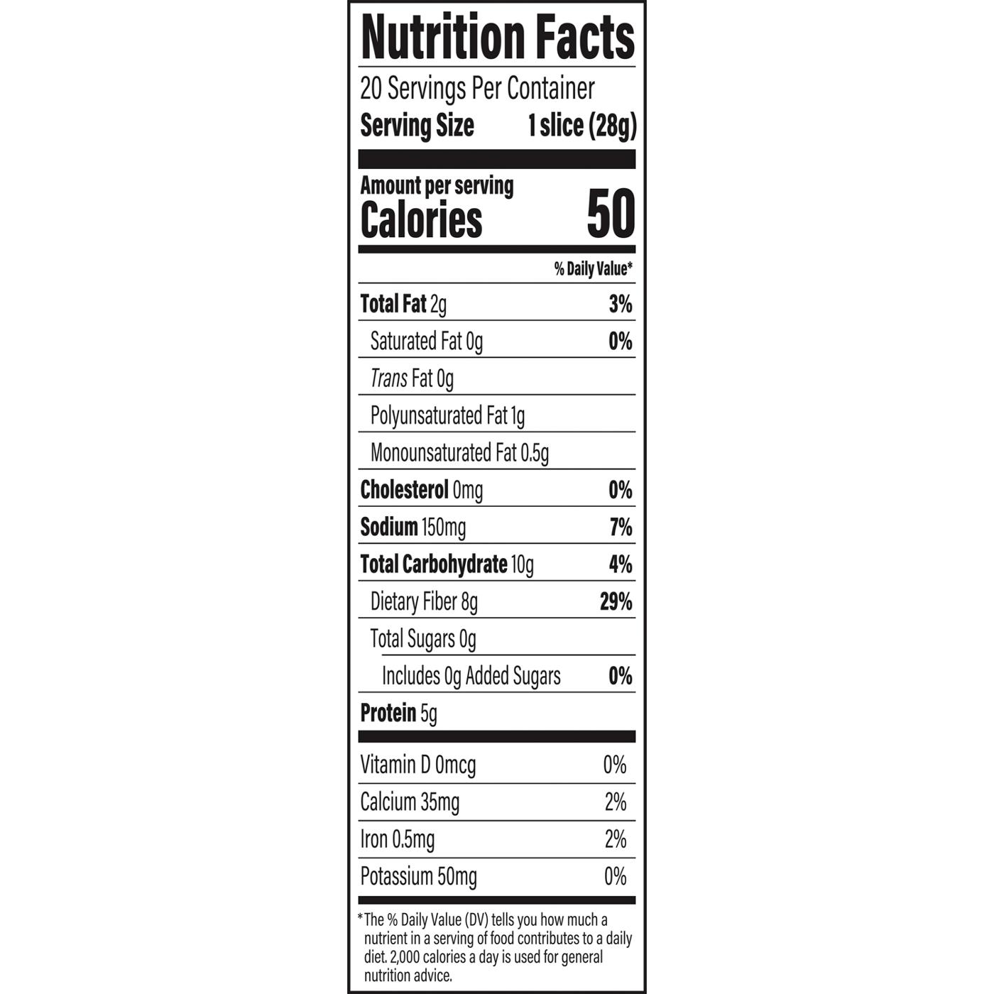 Oroweat Superior Keto Bread; image 3 of 3