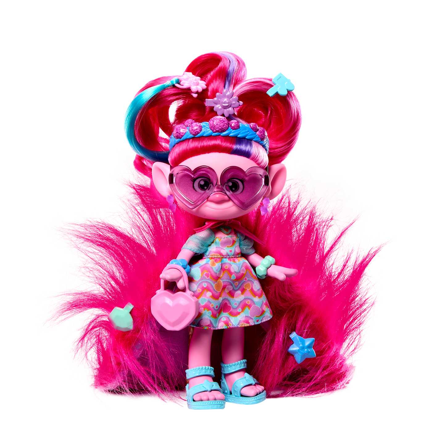 Trolls Band Together Hairsational Reveals Queen Poppy Doll; image 2 of 3