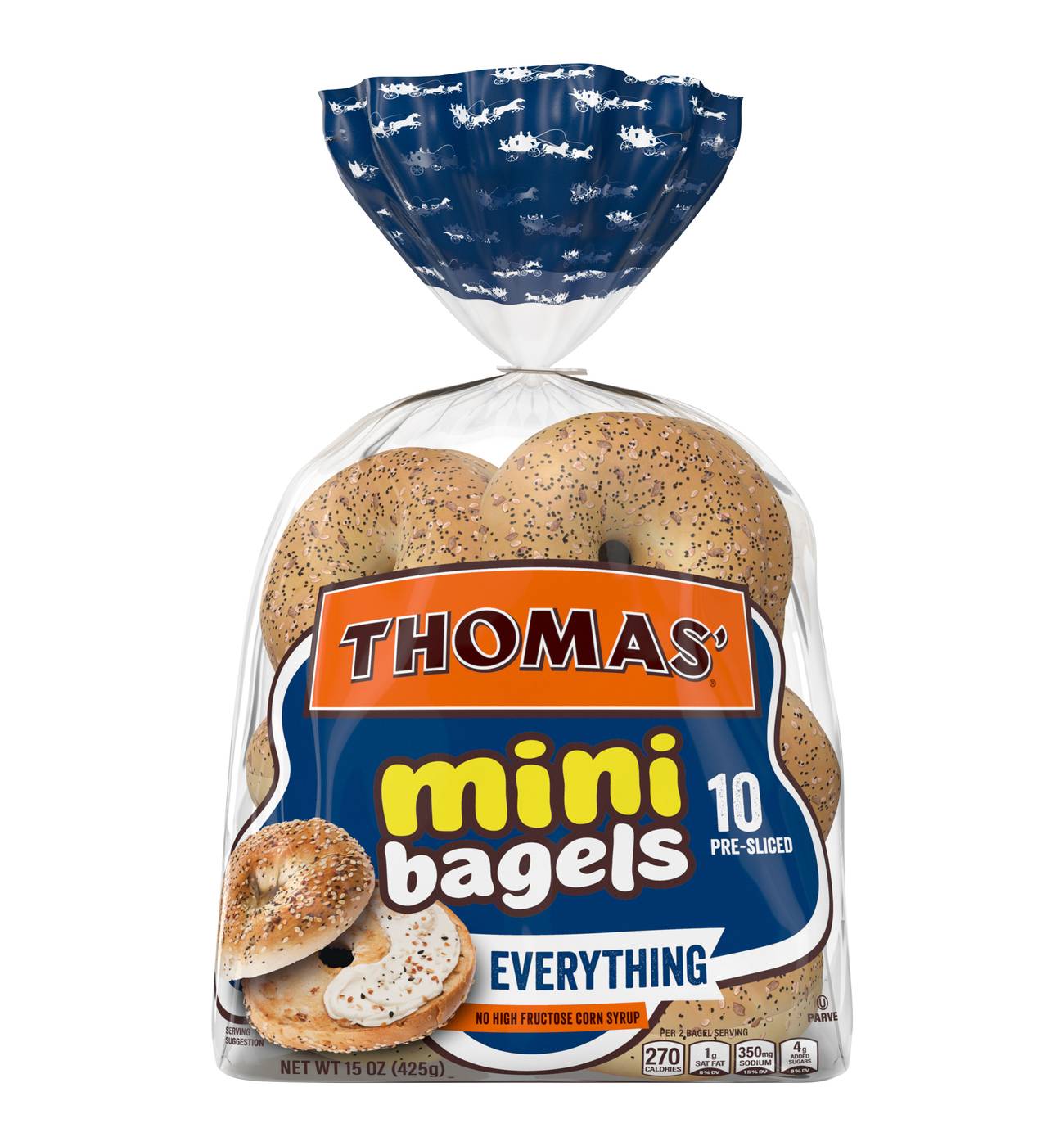 Thomas' Everything Mini Bagels; image 1 of 2