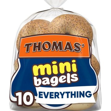 Thomas' Everything Mini Bagels, 10 ct