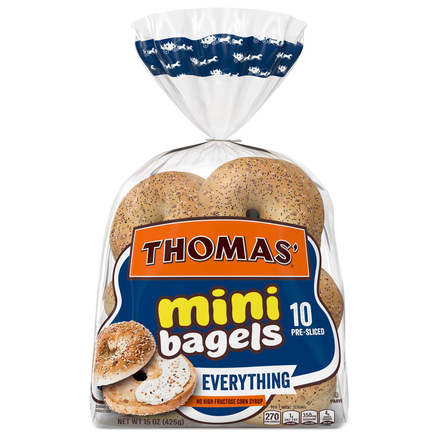 Thomas' Everything Mini Bagels; image 5 of 7
