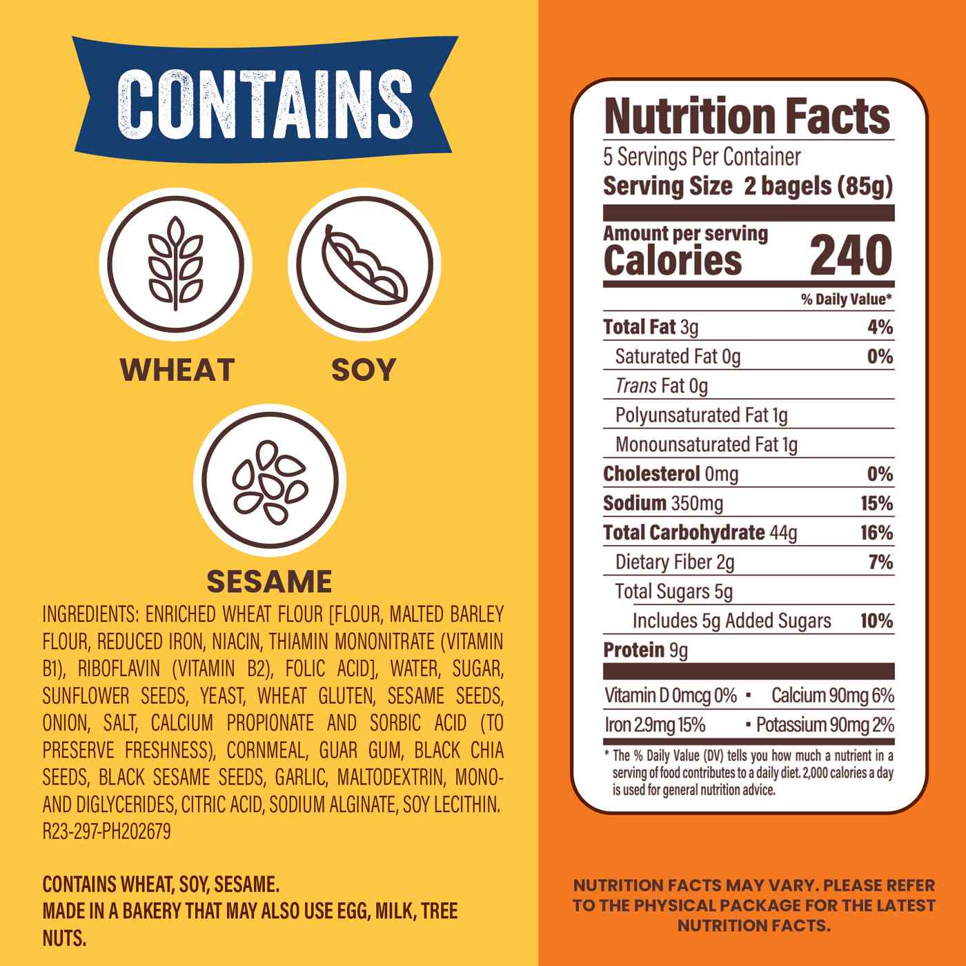 Thomas' Everything Mini Bagels; image 7 of 7