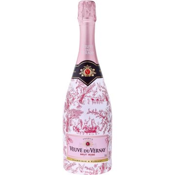 Veuve Du Vernay Brut Rose France Sparkling Wine
