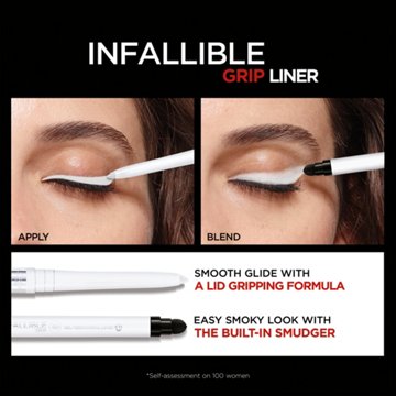 L'Oréal Paris Infallible Grip Mechanical Gel Makeup Eyeliner - Polar White