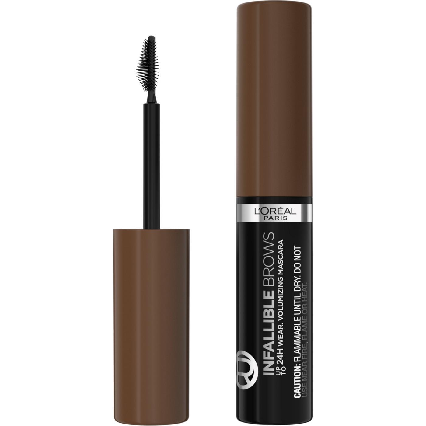 L'Oréal Paris Infallible Brows 24H Volumizing Mascara - Brunette; image 4 of 5