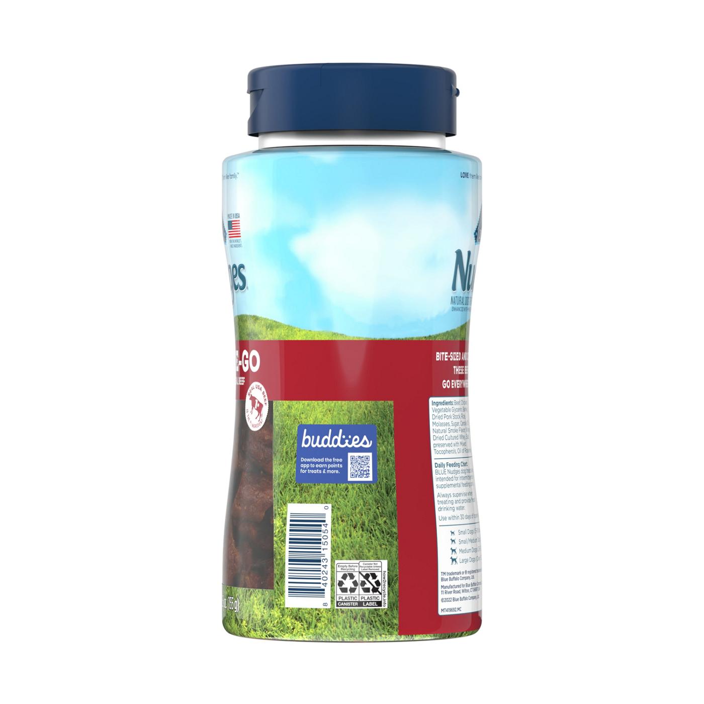 Blue Buffalo Nudges On The Go Beef Dog Treats Shop Soft & chewy