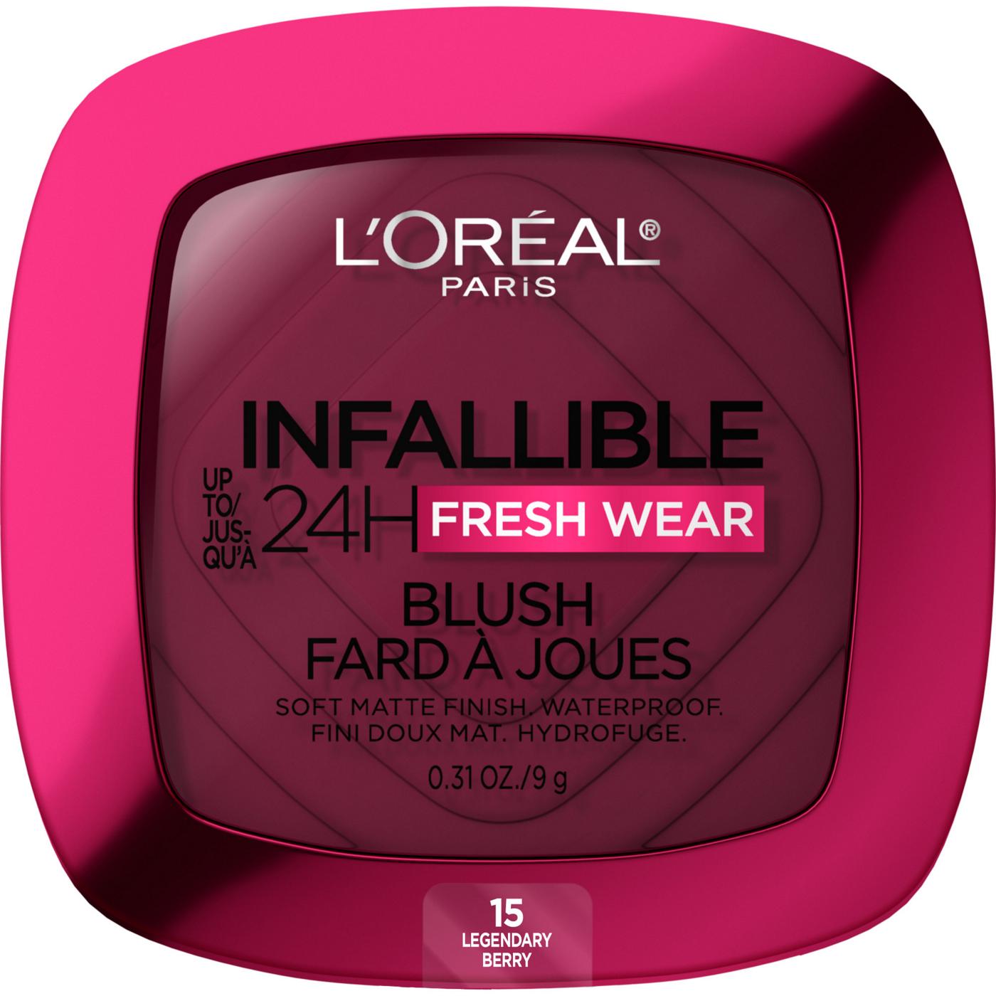 L'Oréal Paris Infallible 24H Fresh Wear Soft Matte Blush - Legendary Berry; image 1 of 3