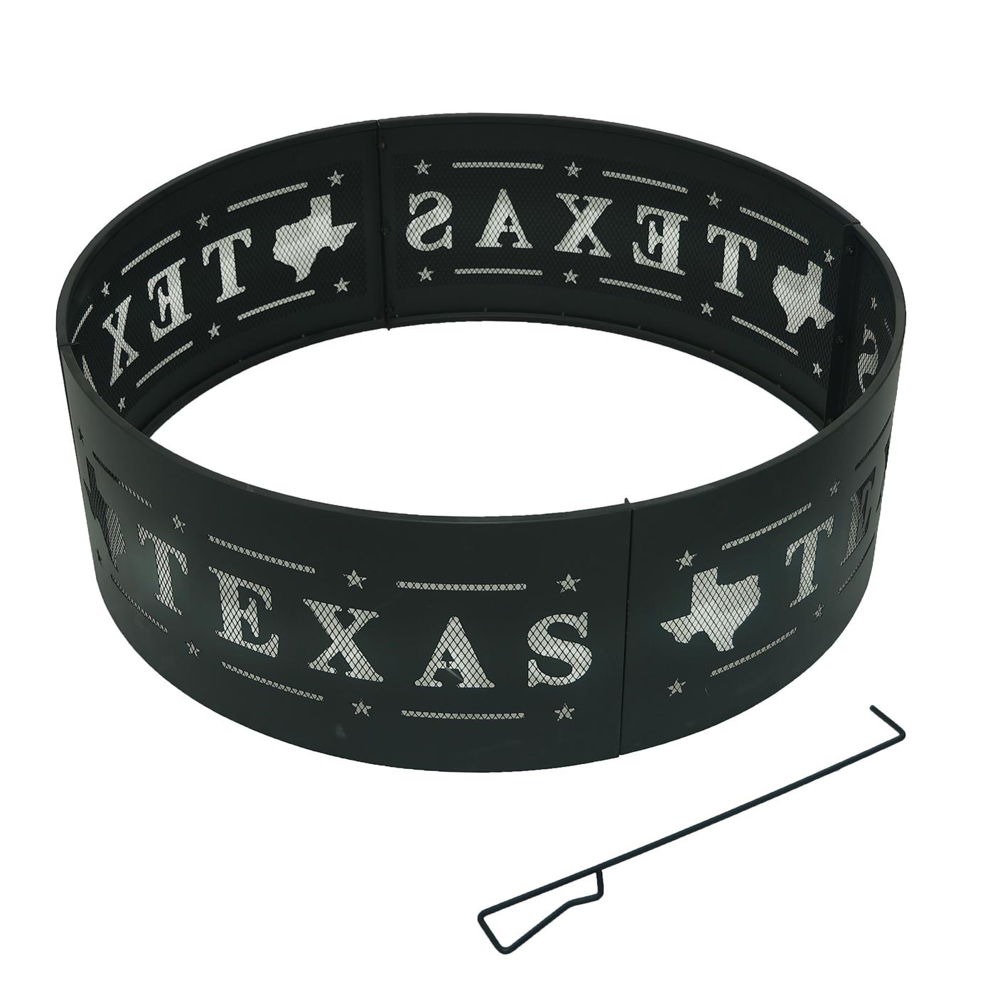 Outdoor Solutions Texas Round Fire Pit; image 1 of 2