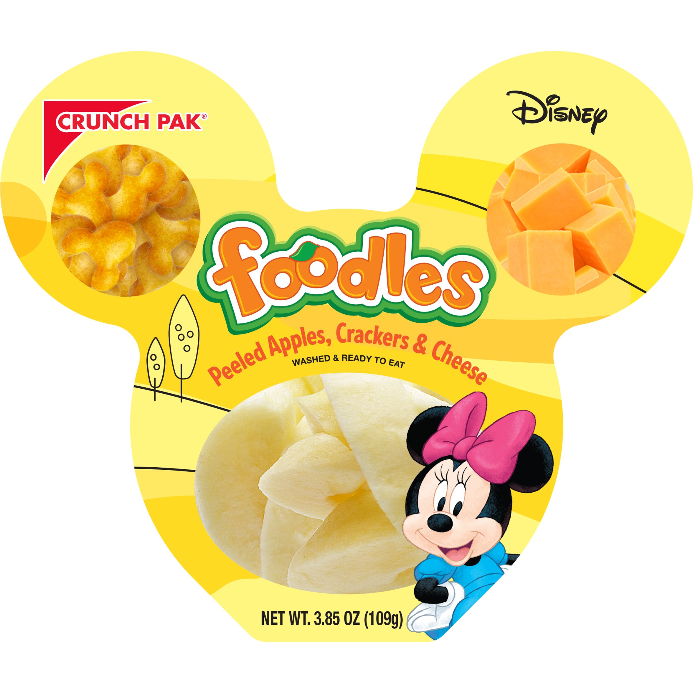 transmissie Correspondentie maniac Crunch Pak Disney Foodles Snack Pack - Apples, Crackers & Cheese - Shop  Snack Trays at H-E-B