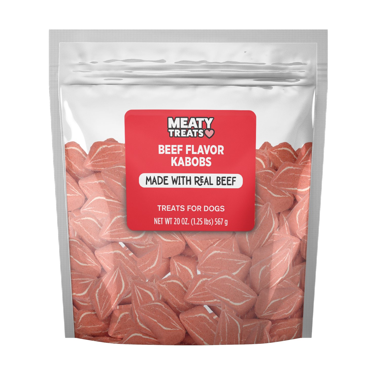 Meaty Treats Beef Flavor Kabobs Dog Treats - Shop Soft & Chewy Treats at H-E-B