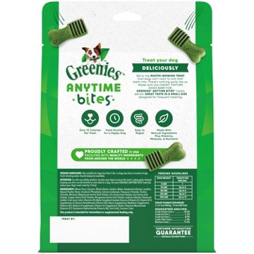 Greenies Anytime Bites Dental Care Dog Treats - Original Flavor, 10.3 oz