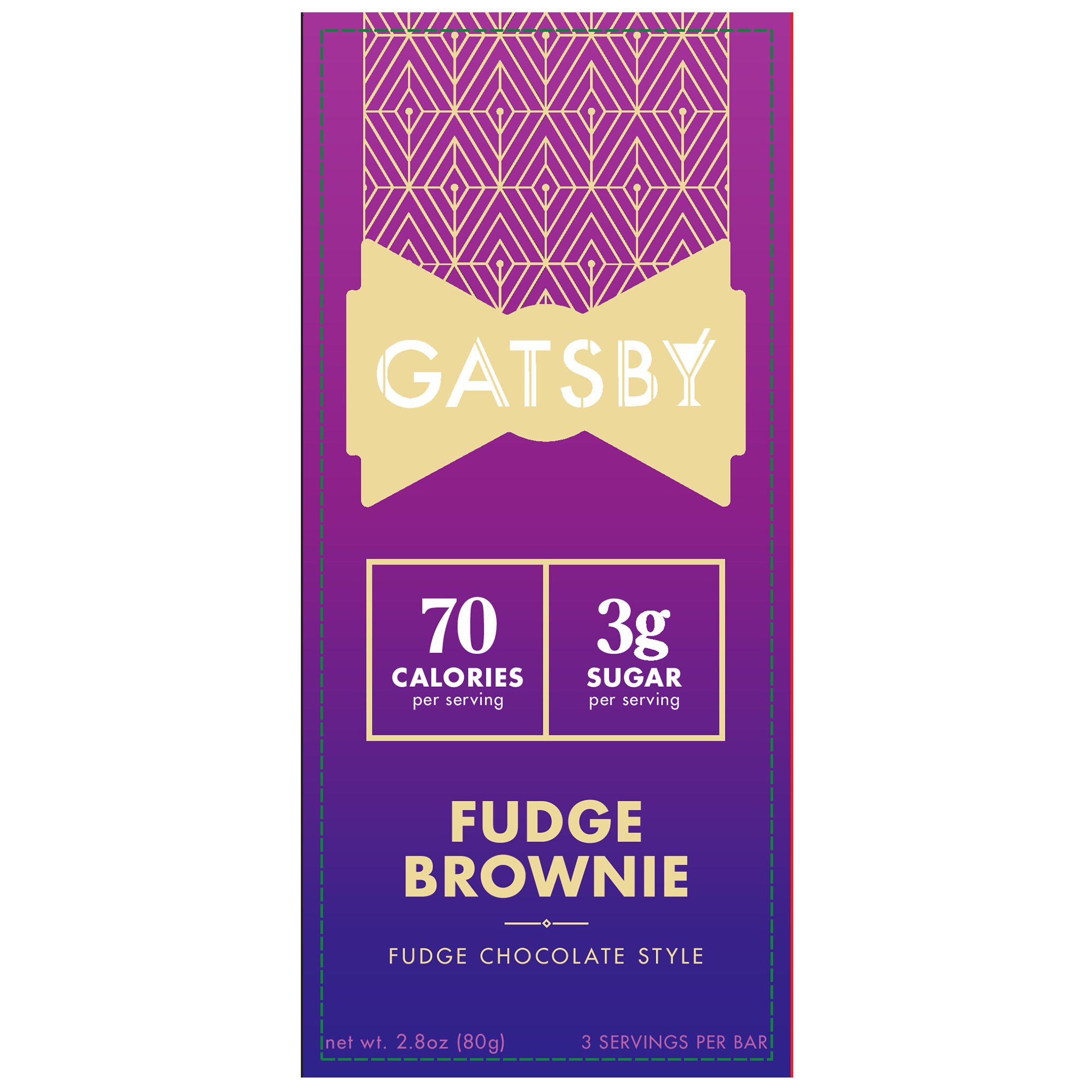 Gatsby Fudge Brownie Chocolate Style Candy Bar - Shop Candy at H-E-B