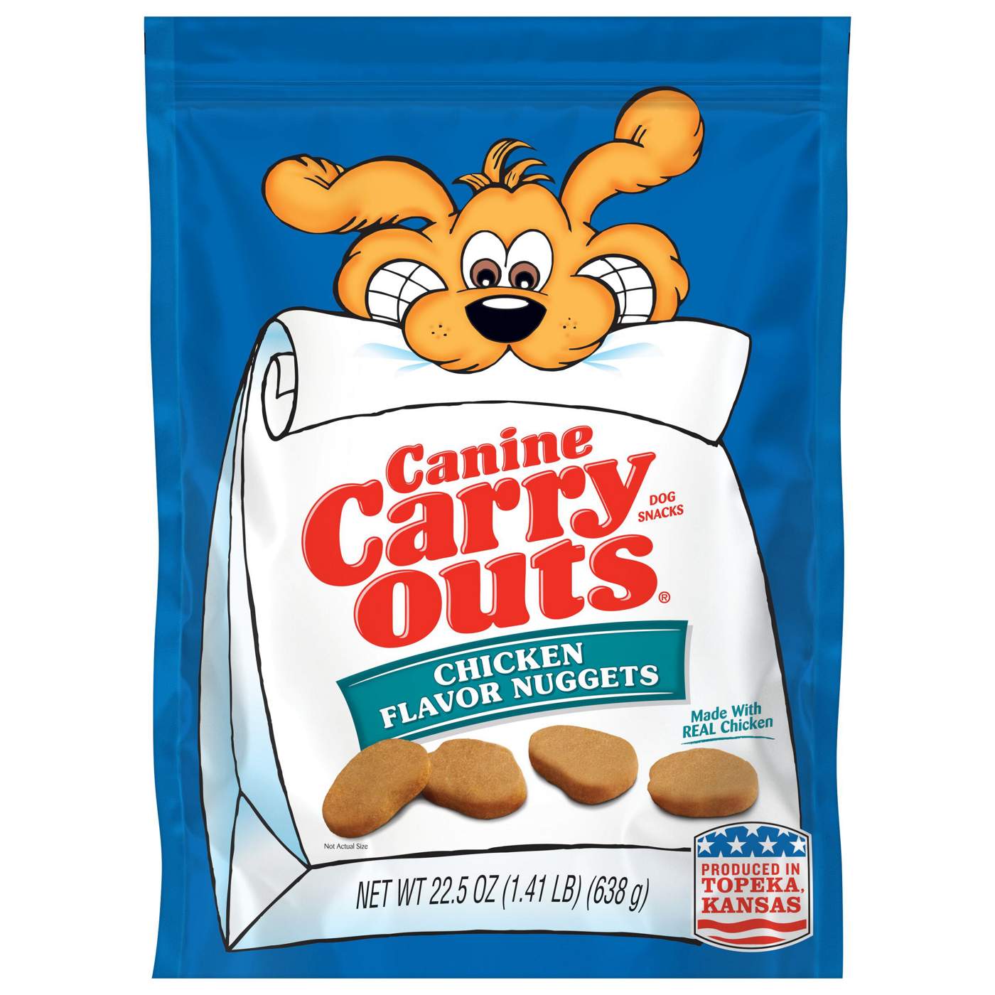 Canine Carry Outs Chicken Flavor Nuggets Dog Treats; image 1 of 5