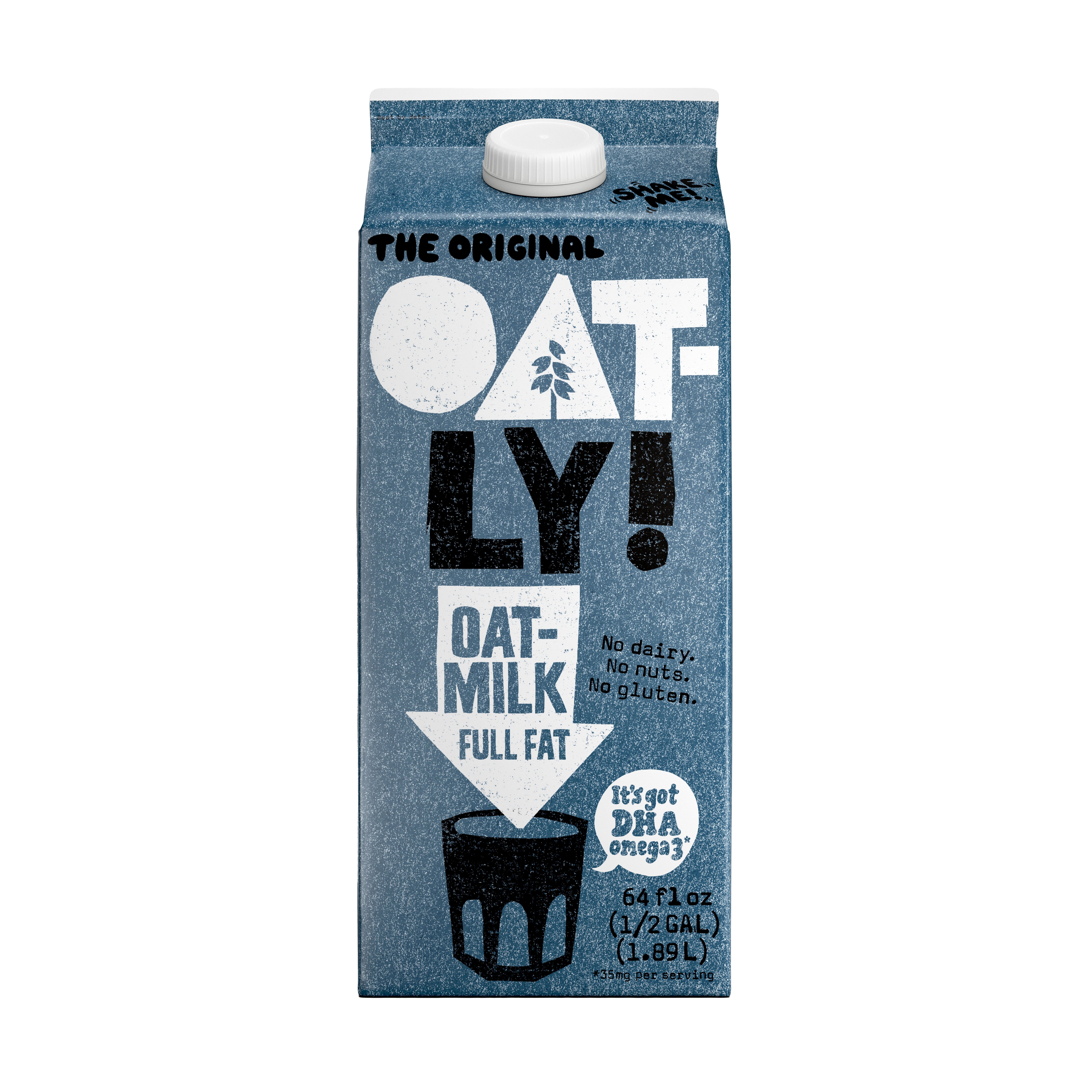 Oat-Ly! Full Fat Oat Milk - Shop Milk at H-E-B