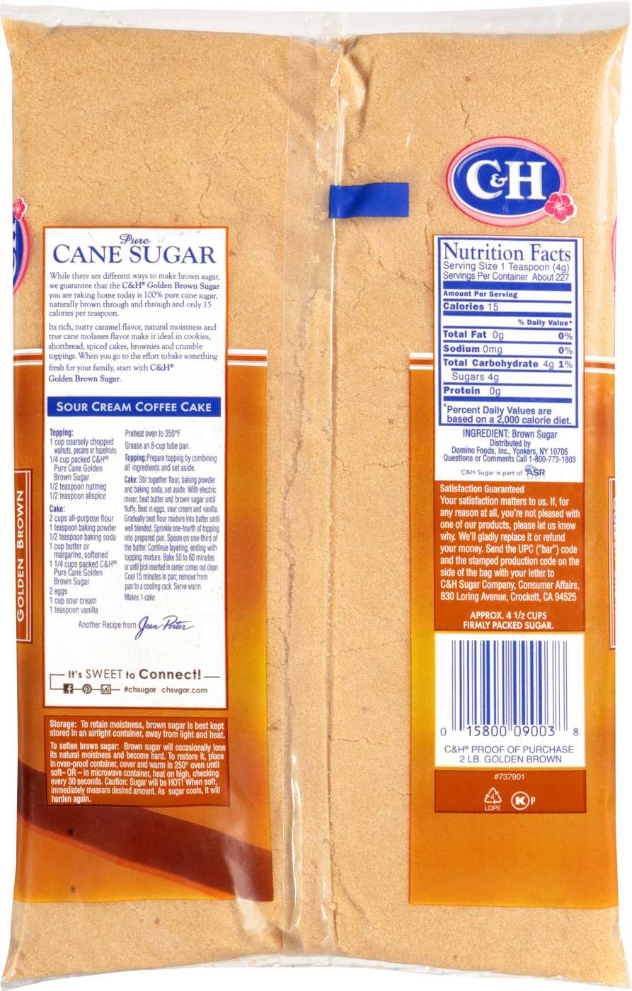 C&H Golden Brown Pure Cane Sugar; image 2 of 2