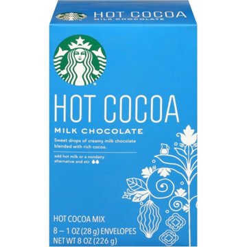 Starbucks Milk Chocolate Hot Cocoa Mix, 8 ct