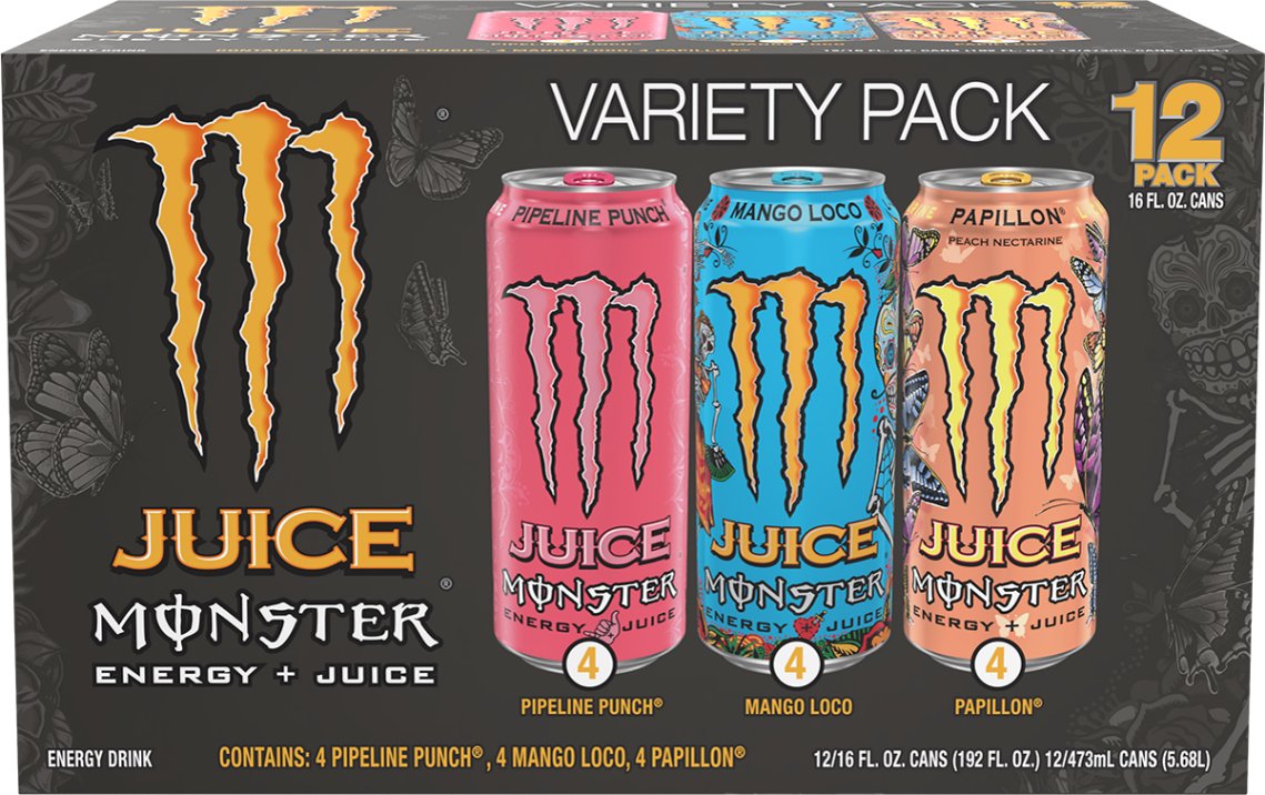 【海外版】Monster Energy Juice 6本セット 海外版】Monster Energy Juice 6本セット 海外版】Monster Energy