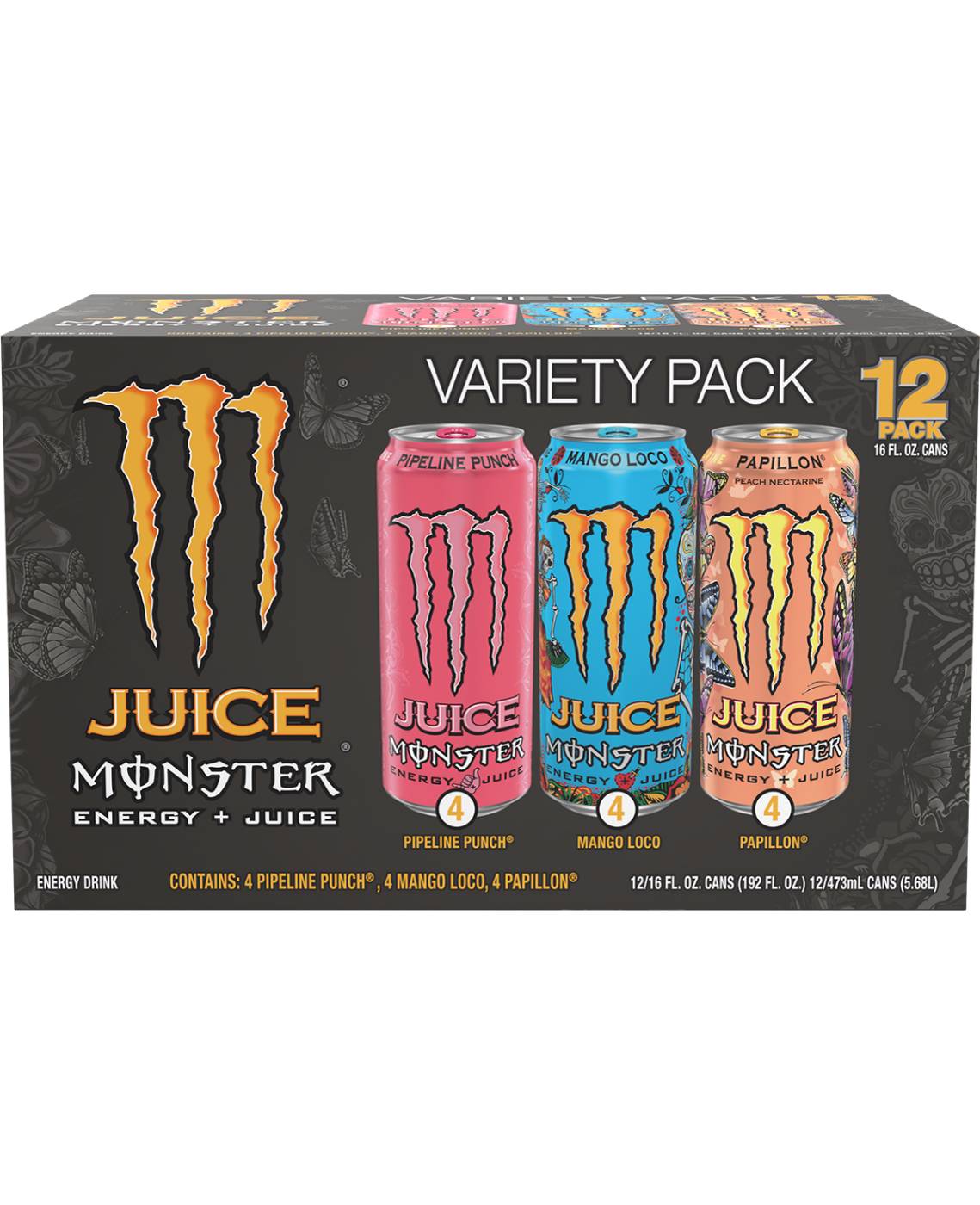 Monster Energy Juice Variety Pack 16 oz Cans Shop Sports & energy