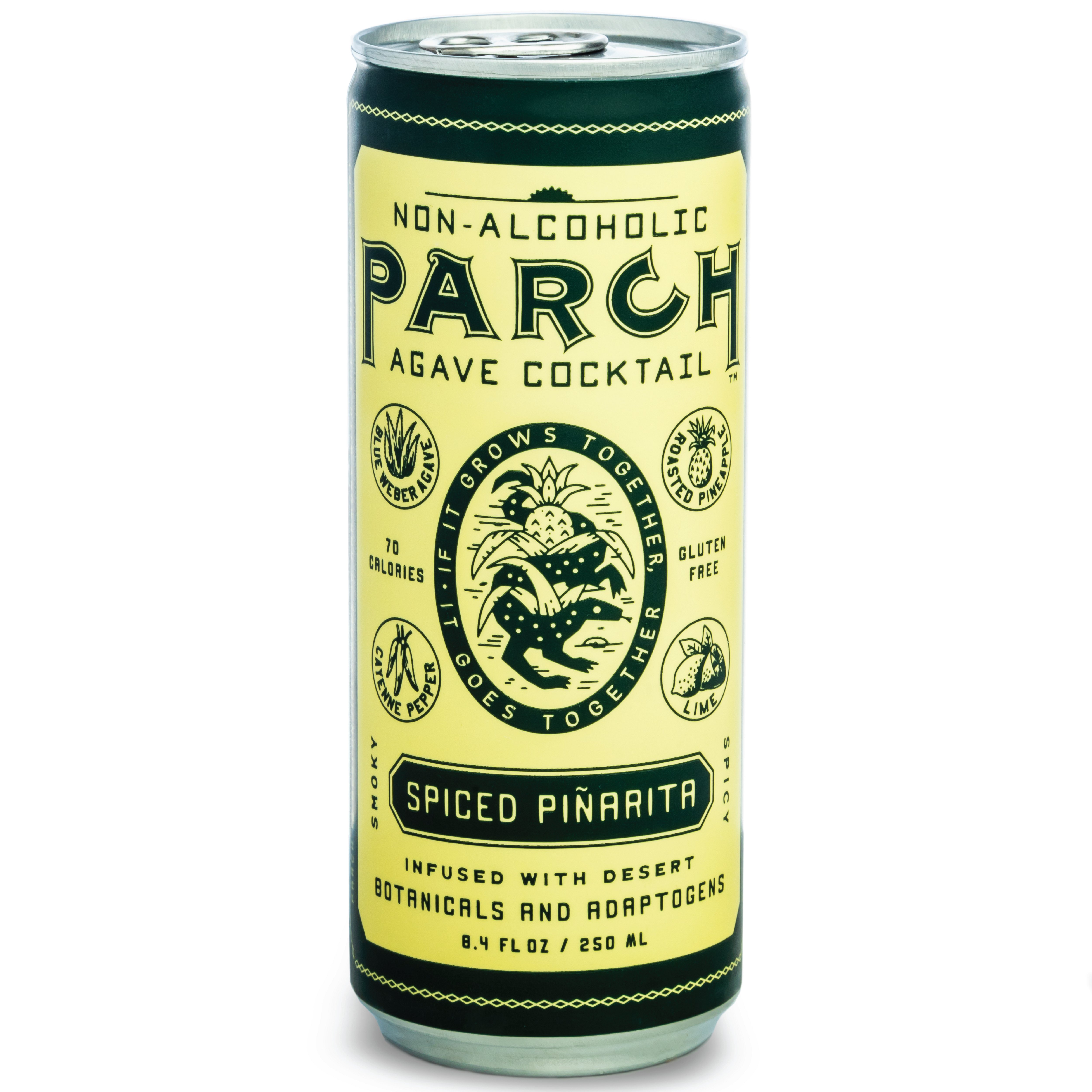 Parch Spiced Piñarita Non-Alcoholic Cocktail Can, 8.4 oz