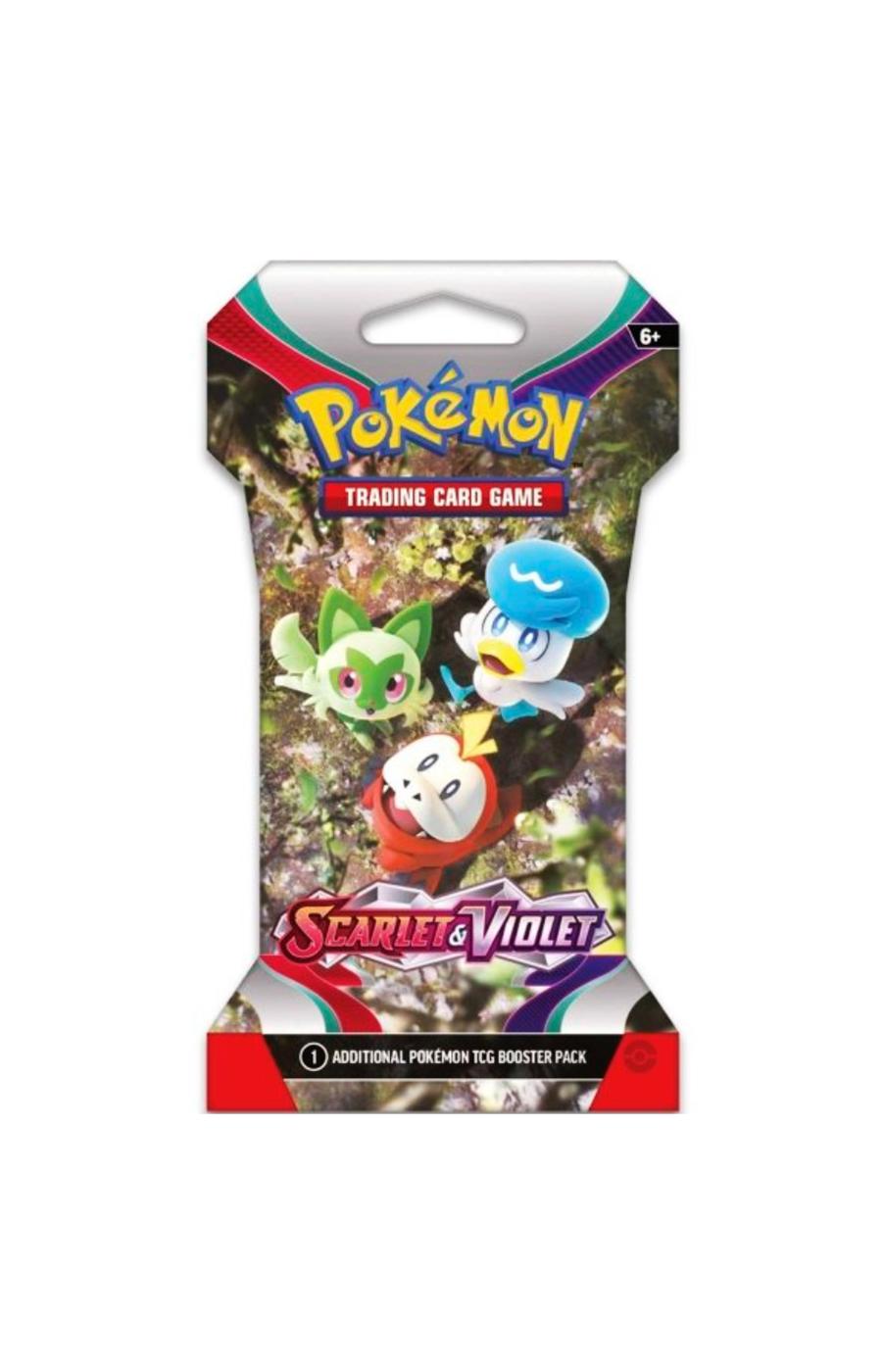 Pokemon Scarlet & Violet Sleeved Booster Pack Trading Card Game; image 3 of 6