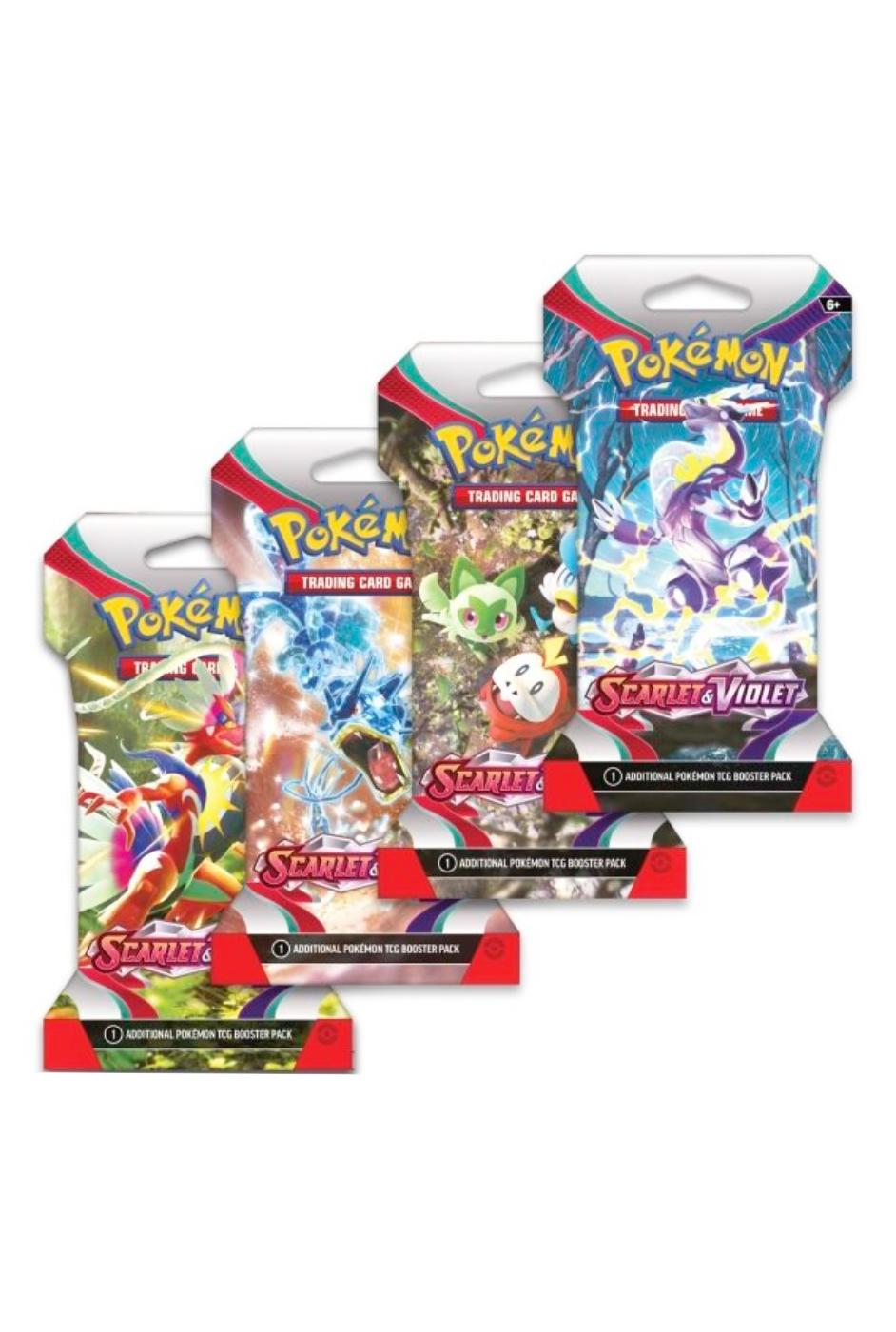 Pokemon Scarlet & Violet Sleeved Booster Pack Trading Card Game; image 5 of 6