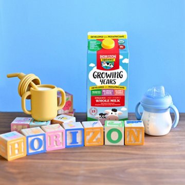 Horizon Organic Growing Years Prebiotics DHA Choline Whole Milk, 59 oz