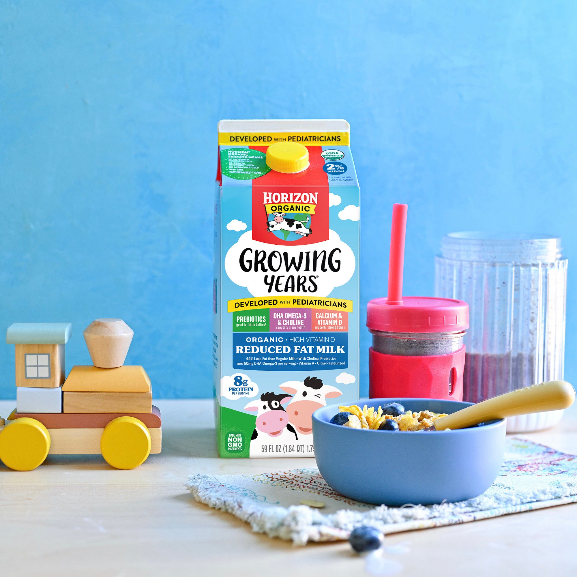 Horizon Organic Growing Years 2% Reduced Fat Prebiotics DHA