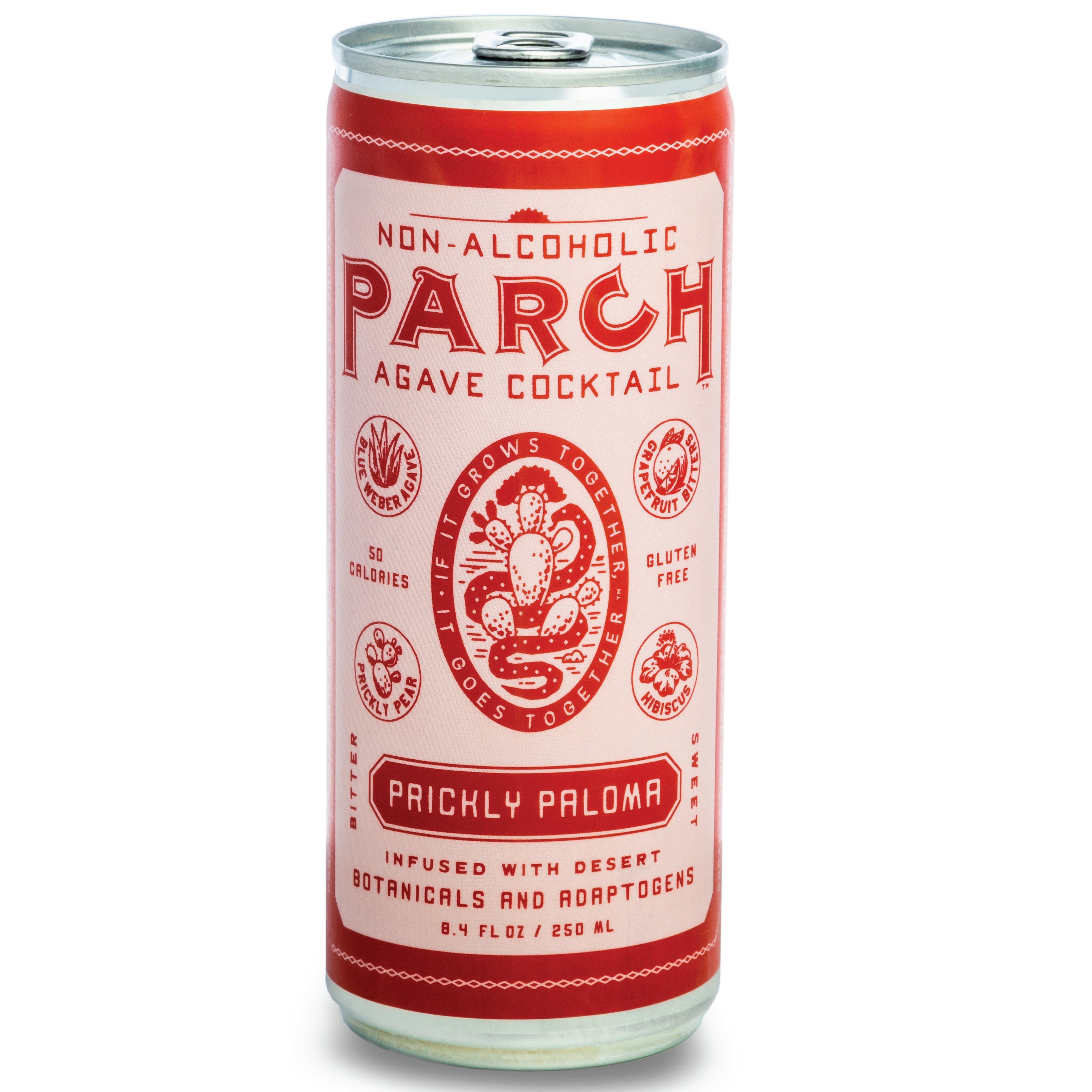 Parch Prickly Paloma Non-Alcoholic Cocktail Can, 8.4 oz