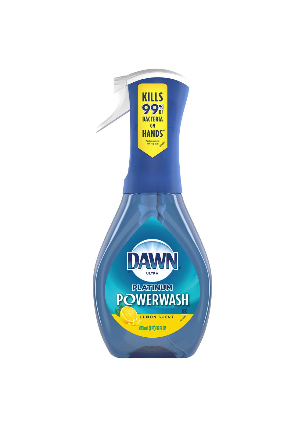 Dawn Platinum Powerwash Lemon Scent Dish Spray; image 1 of 5